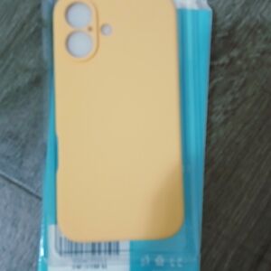 Yellow Silicone Phone Case